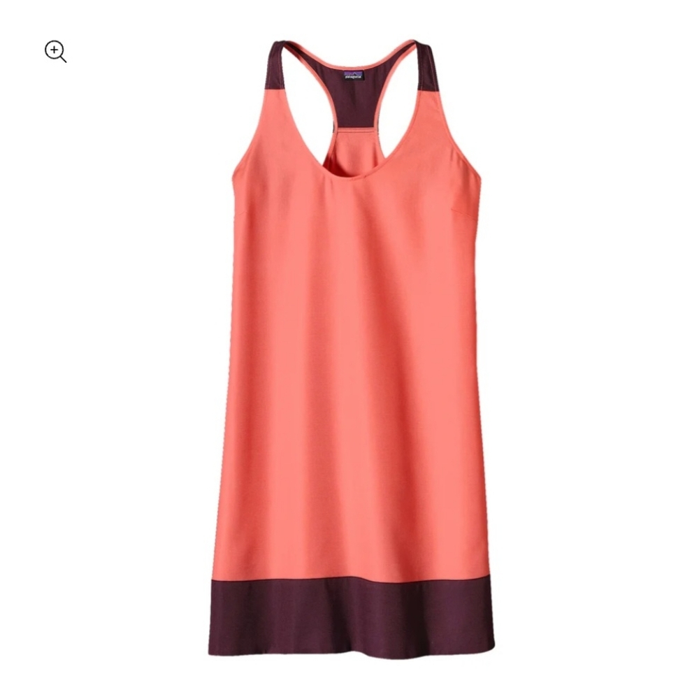 Patagonia Seahurst Dress coral/Burgundy tunic tank dress